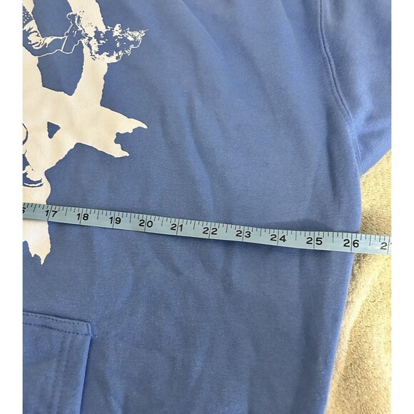 Sons of Anarchy Misfits band Hoodie Men's 2XL Blue Pullover New - Picture 7 of 9